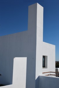 Detalle de chimenea en azotea arquitecto david maroto